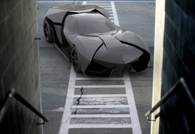 Illustration for article titled Lamborghini Ankonian: Concept Photos
